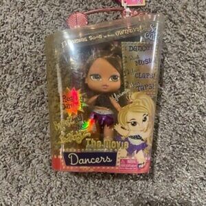 Bratz The Movie Dancers Doll - Brown Hair with Purple Outfit Yazmin
